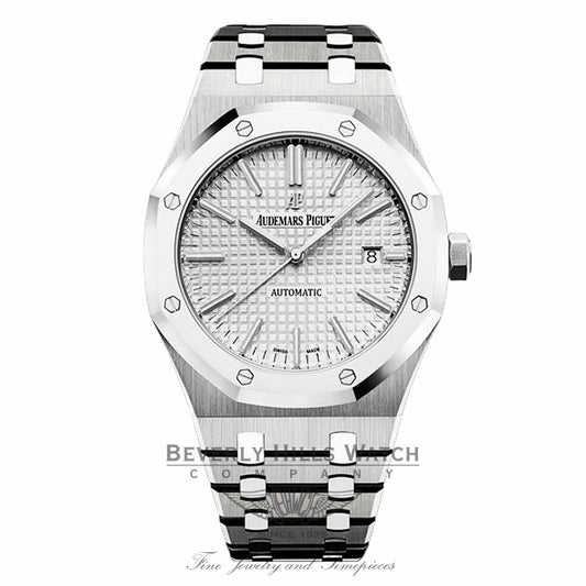 Audemars Piguet Royal Oak 41mm QEII Cup Platinum and Stainless Steel 15403IP.OO.1220IP.01 CX2NPQ