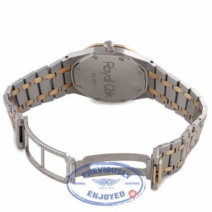 Audemars Piguet Royal Oak 36MM Grey Dial Stainless Steel 18k Yellow Gold 4100SA.0.0477SA.01 39W00N - Beverly Hills Watch Company