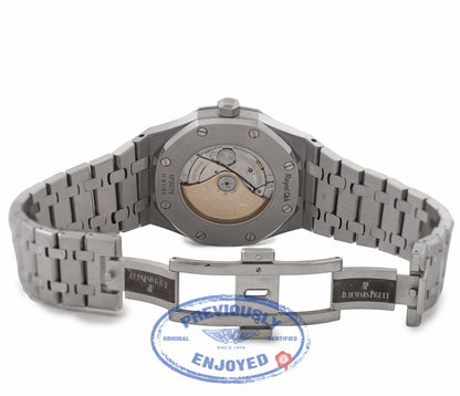 Audemars Piguet Royal Oak Stainless Steel Silver Textured Dial 15400ST.OO.1220ST.02 EIIEUC - Beverly Hills Watch Company Watch Store