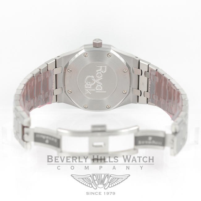 Audemars Piguet Royal Oak Dual Time Stainless Steel Blue Dial Watch 26120ST.OO.1220ST.02 Beverly Hills Watch Company Watches