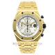 Audemars Piguet Royal Oak Offshore Chronograph 44mm White Dial 18K YellowGold Watch 25721BA.OO.1000BA.03 Beverly Hills Watch Company Watches