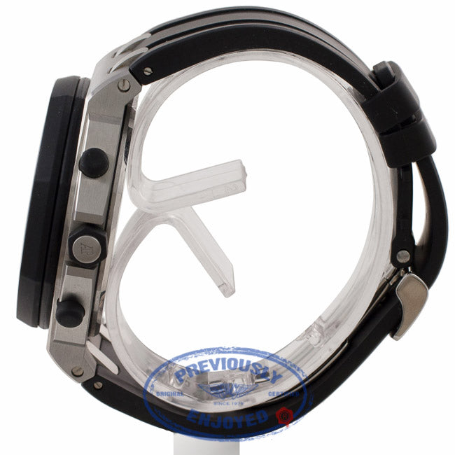 Audemars Piguet "Rubber Clad" Royal Oak Offshore Chronograph 42MM Black Dial Stainless Steel Rubber Strap 25940SK.OO.D002CA.03 K2R8KP