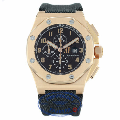 Audemars Piguet Royal Oak Offshore Gold Rose Chronograph Arnold All-Star 26158OR.OO.A801CR.01 - Beverly Hills Watch Company