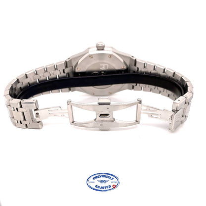 Audemars Piguet Royal Oak Dual Time Power Reserve 39MM Stainless Steel Silver Dial 26120ST.OO.1220ST.01 0LLQCK - Beverly Hills Watch Company Watch Store