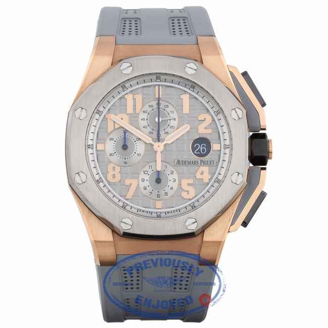 Audemars Piguet Royal Oak Offshore Lebron James 18K Rose Gold Grey Dial Limited Edition 26210OI.OO.A109CR.01 Q2X50F