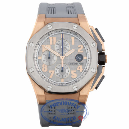 Audemars Piguet Royal Oak Offshore Lebron James 18K Rose Gold Grey Dial Limited Edition 26210OI.OO.A109CR.01 Q2X50F
