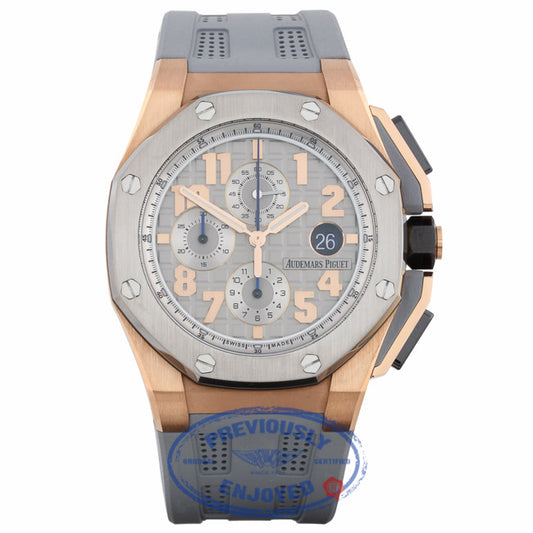 Audemars Piguet Royal Oak Offshore Lebron James 18K Rose Gold Grey Dial Limited Edition 26210OI.OO.A109CR.01 Q2X50F