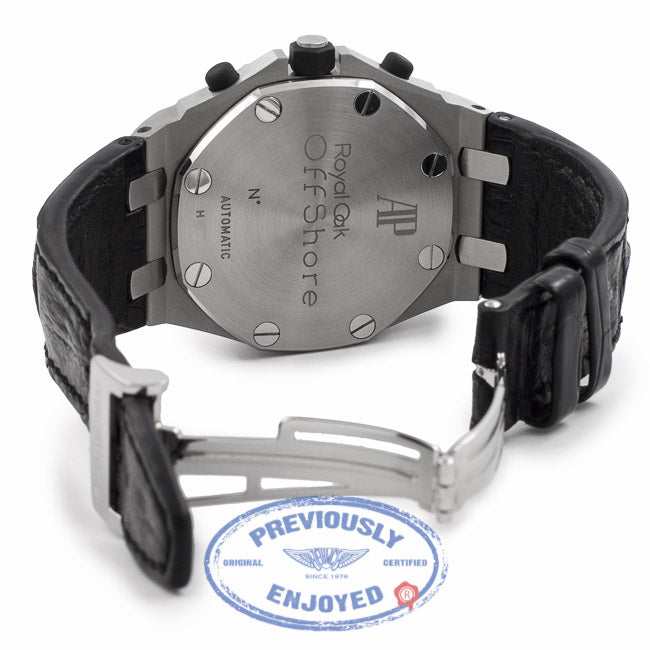 Audemars Piguet Offshore Stainless Steel Black Dial Themes 26170ST.OO.D101CR.03 JJULQJ - Beverly Hills Watch Company Watch Store