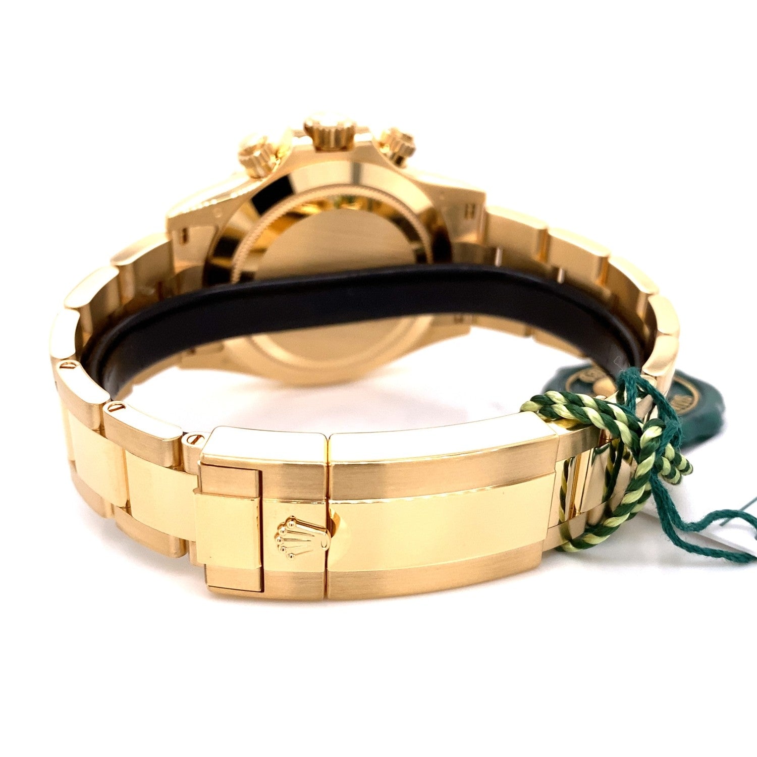 Rolex Oyster Perpetual Cosmograph Daytona Yellow Gold Anniversary Green 116508 - Beverly Hills Watch