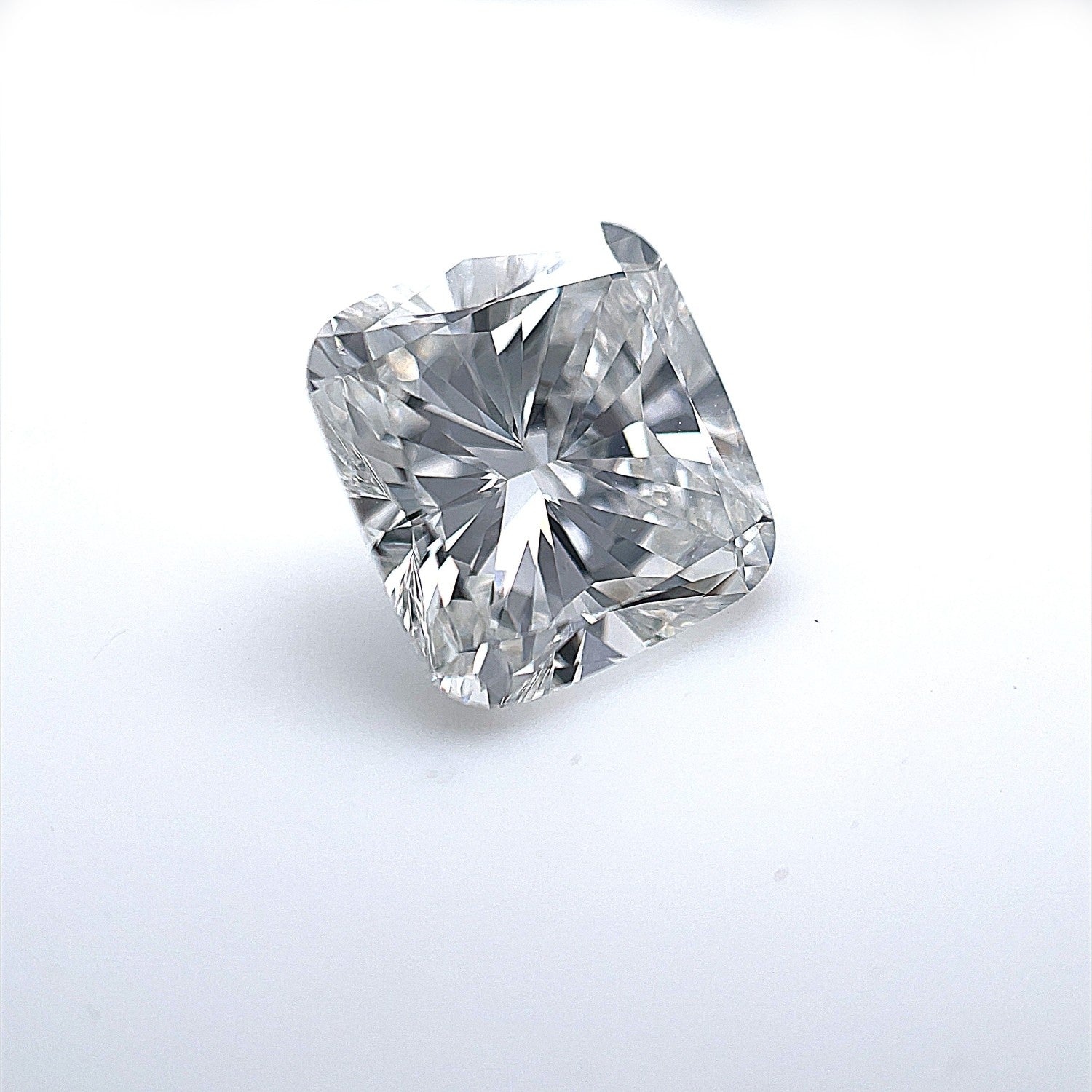 Cushion Cut 5.13ct F SI 1 Diamond GIA AY9VZX - Beverly Hills Watch and Jewelry Company