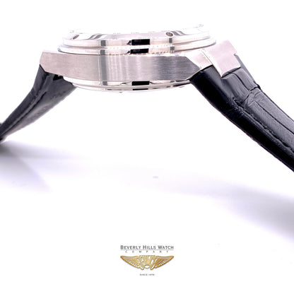 IWC Big Ingenieur Chronograph 45MM Automatic Stainless Steel Silver Dial Black Strap IW378405 AZE1Q9 - Beverly Hills Watch Company Watch Store