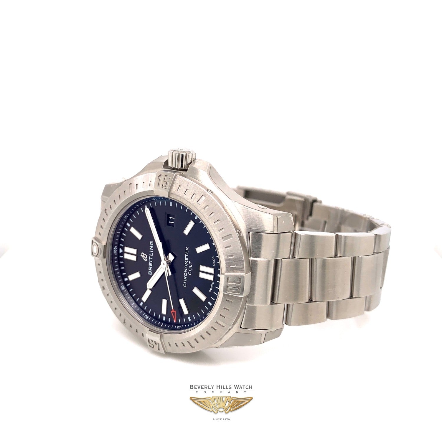 Breitling Chronomat Colt 44mm Automatic Black Dial a17388101b1a1 5EFZEF