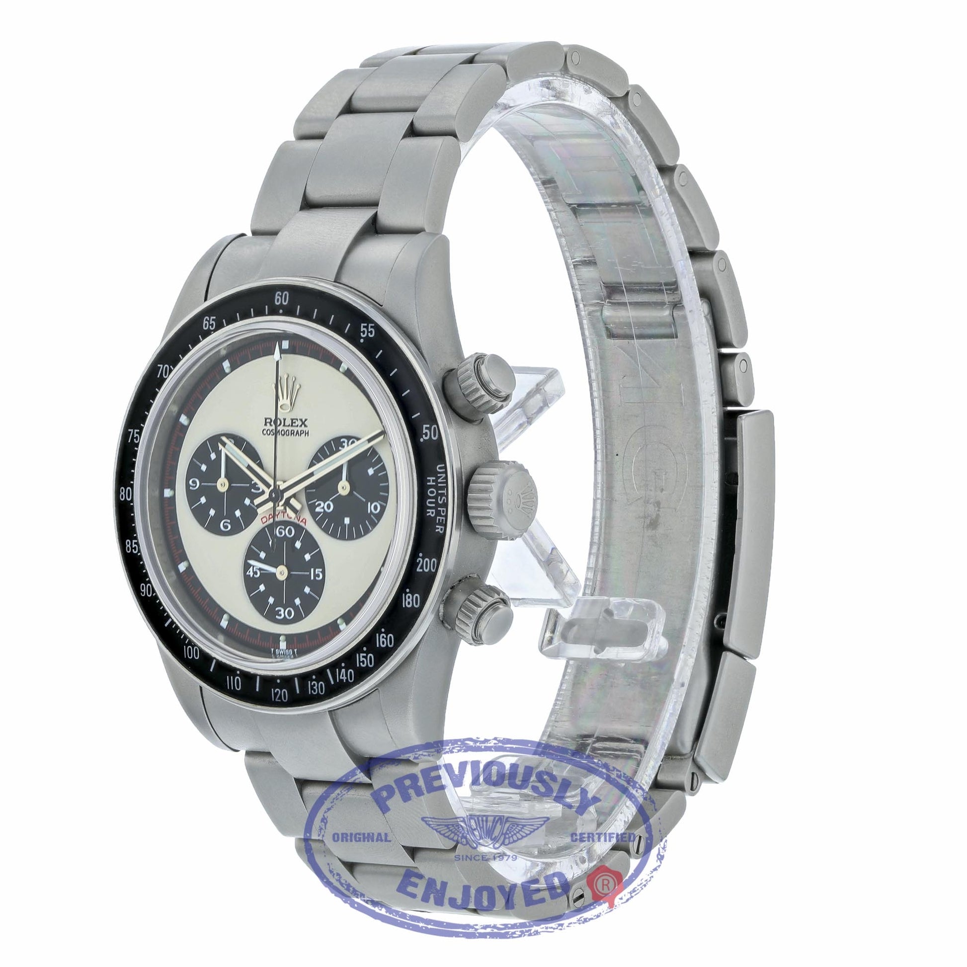Bamford Customized Rolex Daytona Heritage Off-White Retro Dial BAMHERIDAY 48J3U3 - Beverly Hills Watch Company