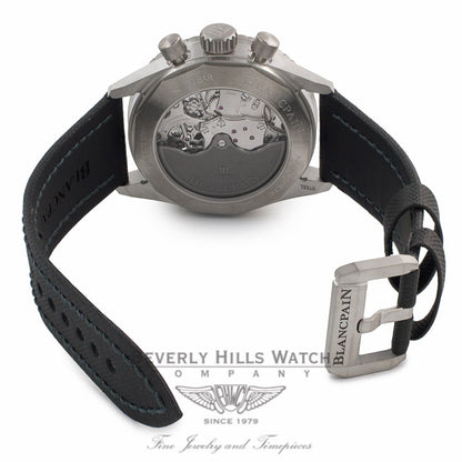 Blancpain Bathyscaphe Chronograph 43MM Automatic Stainless Steel Grey Dial 5200 1110 B52A MNZUHR - Beverly Hills Watch Company Watch Store