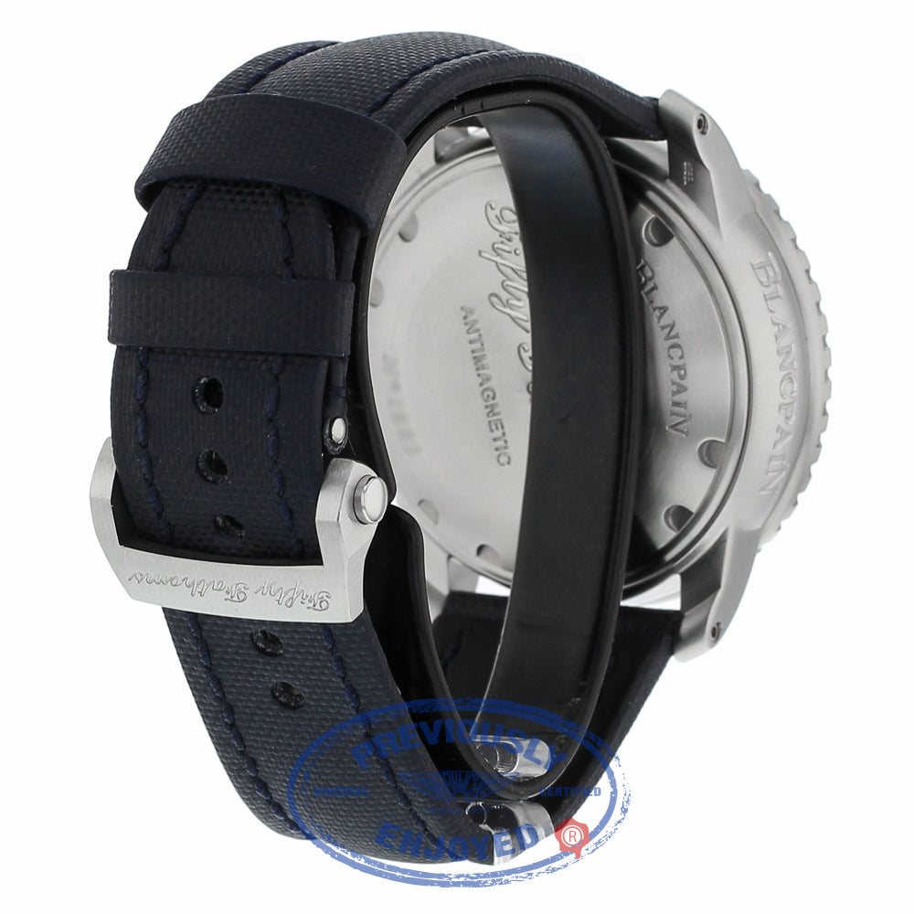 Blancpain Fifty Fathoms Flyback Chronograph Stainless Steel 45mm 5085FB-1140-52b FV7V24 - Beverly Hills Watch