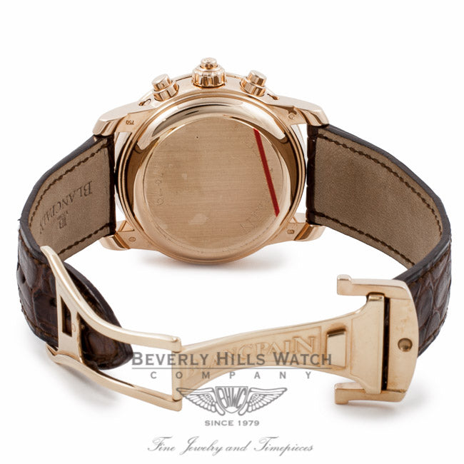 Blancpain Le Brassus Perpetual Calendar Chronograph 42MM 18k Rose Gold 4286P-3642A-55 1N6YAP - Beverly Hills Watch Company Watch Store