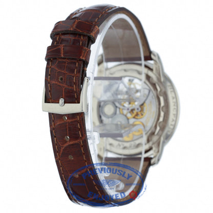 Blancpain Leman Tourbillon Eight Day Power Reserve White Gold Watch 2125152753 NXNK6Z - Beverly Hills Watch Company