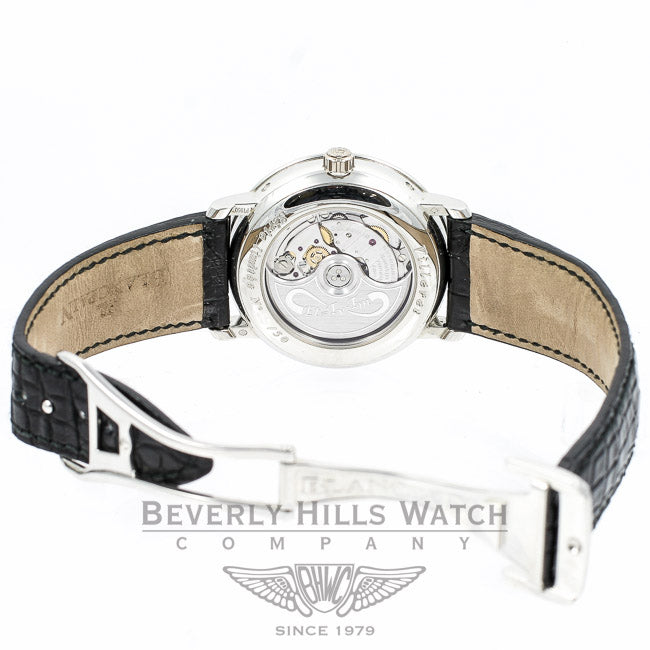 Blancpain Villeret Equation Marchante Pure Perpetual Calendar Platinum Watch 6038-3442-55B Beverly Hills Watch Company