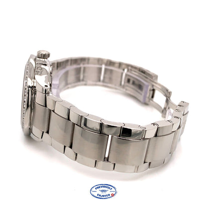 Blancpain Leman 34mm Ladies Moonphase Complete Calendar Diamond Watch 2360-4691a-71 UM5CWD - Beverly Hills Watch Company