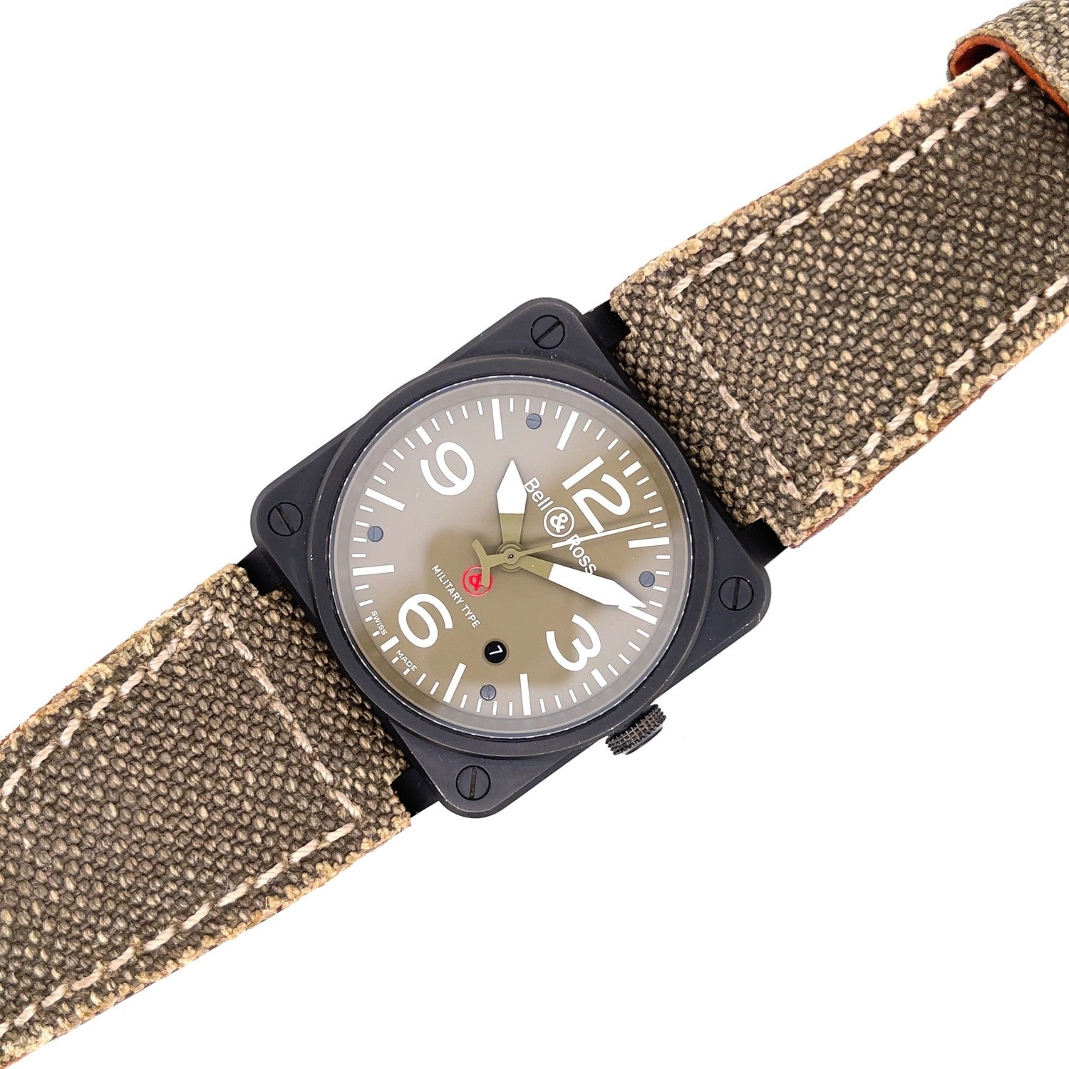 Bell & Ross BR03-92 Military Type "GI Joe" Edition BR0392-MIL-CE - Beverly Hills Watch Company