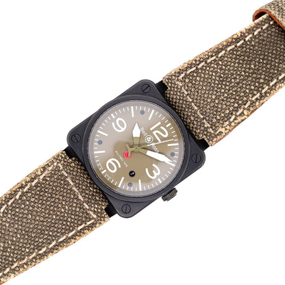 Bell & Ross BR03-92 Military Type "GI Joe" Edition BR0392-MIL-CE - Beverly Hills Watch Company