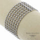 18K White Gold Diamond Mesh Bracelet 35700 GVLNKP - Beverly Hills Watch