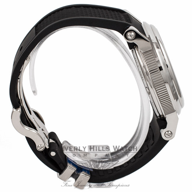 Breguet Marine 18K White Gold Chronograph Rubber Strap 5827BB/12/9Z8 6JGY4U - Beverly Hills Watch Company Watch Store