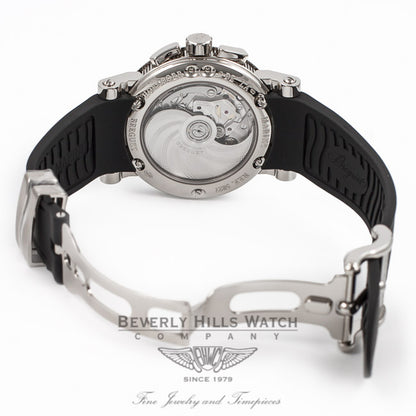 Breguet Marine 18K White Gold Chronograph Rubber Strap 5827BB/12/9Z8 6JGY4U - Beverly Hills Watch Company Watch Store