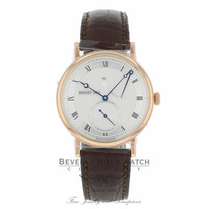 Breguet Classique 38mm Rose Gold Power Reserve 5277BR/12/9V6 X1AVMJ - Beverly Hills Watch Company