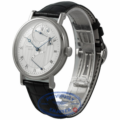 Breguet Classique 18k White Gold 41mm Black Alligator 7727BB/12/9WU TN56H4 - Beverly Hills Watch Company