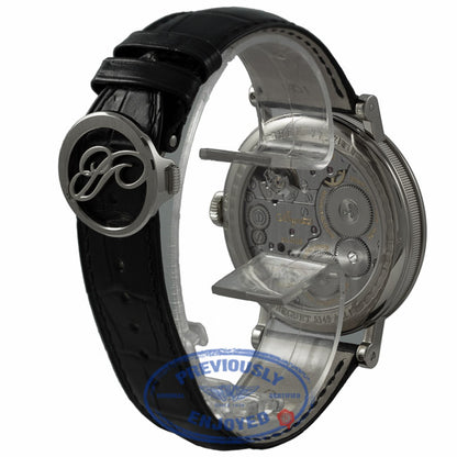 Breguet Classique 18k White Gold 41mm Black Alligator 7727BB/12/9WU TN56H4 - Beverly Hills Watch Company