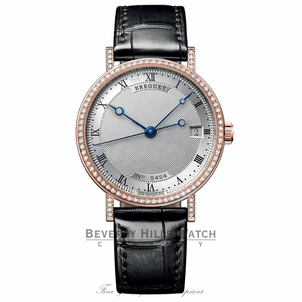 Breguet Classique Automatic 33.5mm 18kt Rose Gold 9068BR/12/976/DD00 7Q64TL - Beverly Hills Watch