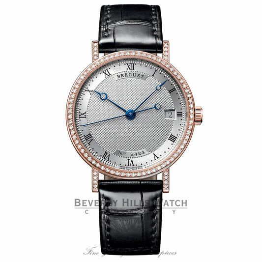Breguet Classique Automatic 33.5mm 18kt Rose Gold 9068BR/12/976/DD00 7Q64TL - Beverly Hills Watch