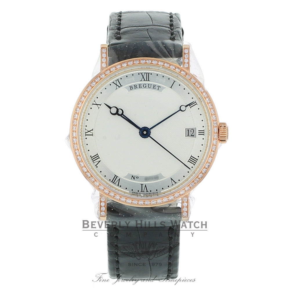 Breguet Classique Automatic 33.5mm 18kt Rose Gold 9068BR/12/976/DD00 7Q64TL - Beverly Hills Watch