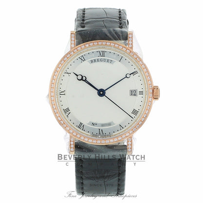 Breguet Classique Automatic 33.5mm 18kt Rose Gold 9068BR/12/976/DD00 7Q64TL - Beverly Hills Watch