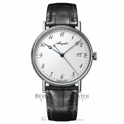 Breguet Classique White Dial 18 Carat White Gold Automatic 5177BB/29/9V6 DP2P14 - Beverly Hills Watch