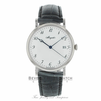 Breguet Classique White Dial 18 Carat White Gold Automatic 5177BB/29/9V6 DP2P14 - Beverly Hills Watch