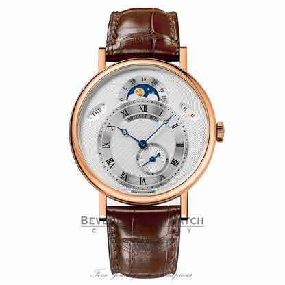Breguet Classique Day Date Moonphase 39mm 18kt Rose Gold 7337BR/1E/9V6 YMXQC5 - Beverly Hills Watch