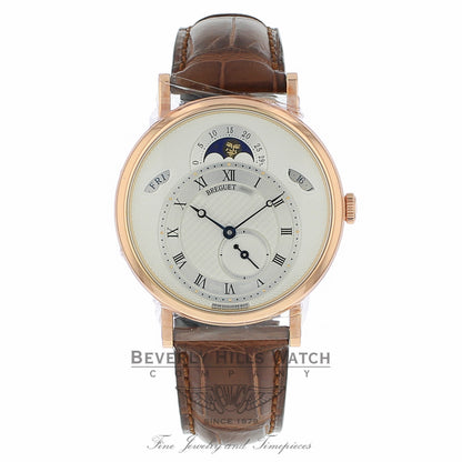 Breguet Classique Day Date Moonphase 39mm 18kt Rose Gold 7337BR/1E/9V6 YMXQC5 - Beverly Hills Watch