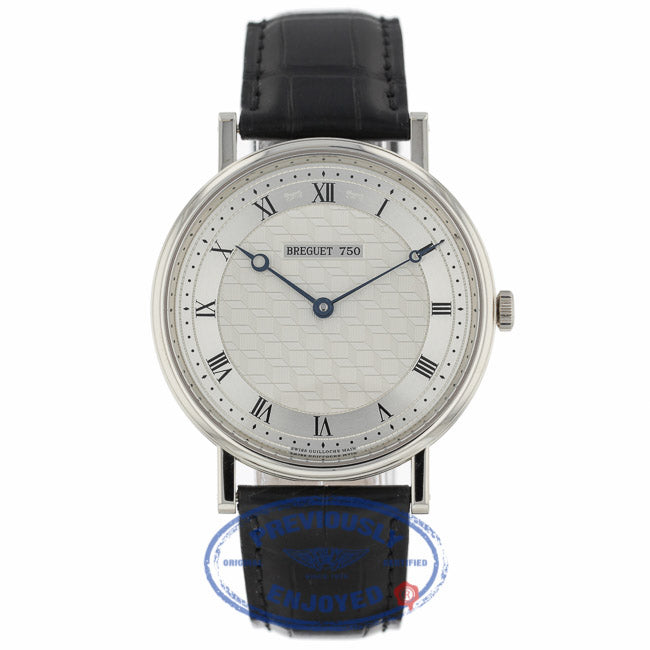 Breguet Classique 18k White Gold Manual Wind 41mm 5967BB/11/9W9 TQC7JL - beverly Hills Watch Company
