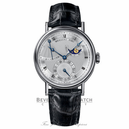 Breguet Classique Power Reserve Silver Dial Automatic White Gold 7137BB/11/9V6 F8M7CR - Beverly Hills Watch