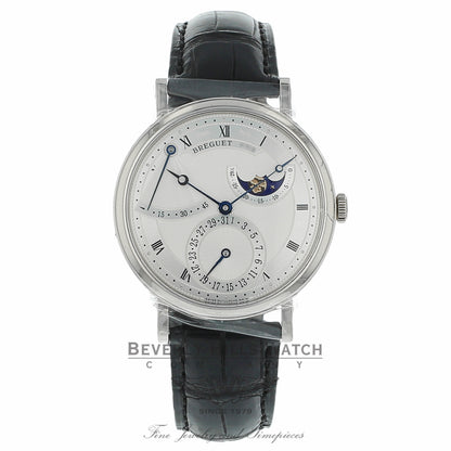 Breguet Classique Power Reserve Silver Dial Automatic White Gold 7137BB/11/9V6 F8M7CR - Beverly Hills Watch