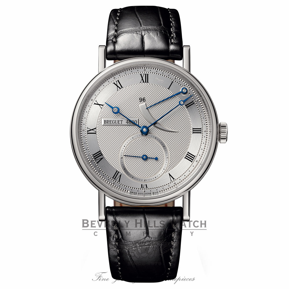 Breguet Classique 38mm White Gold Power Reserve 5277BB/12/9V6 FNR292 - Beverly Hills Watch Company