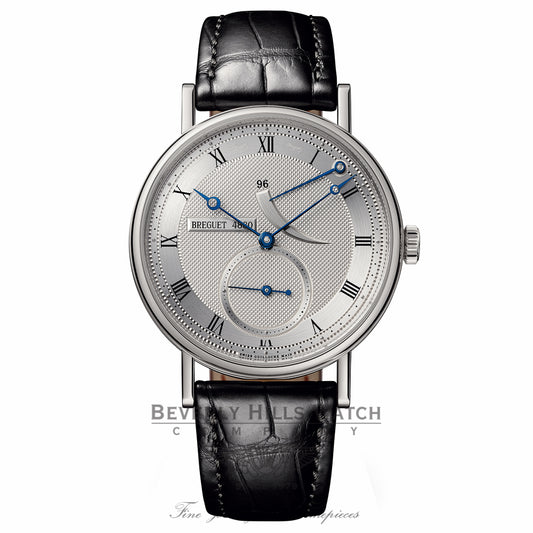 Breguet Classique 38mm White Gold Power Reserve 5277BB/12/9V6 FNR292 - Beverly Hills Watch Company