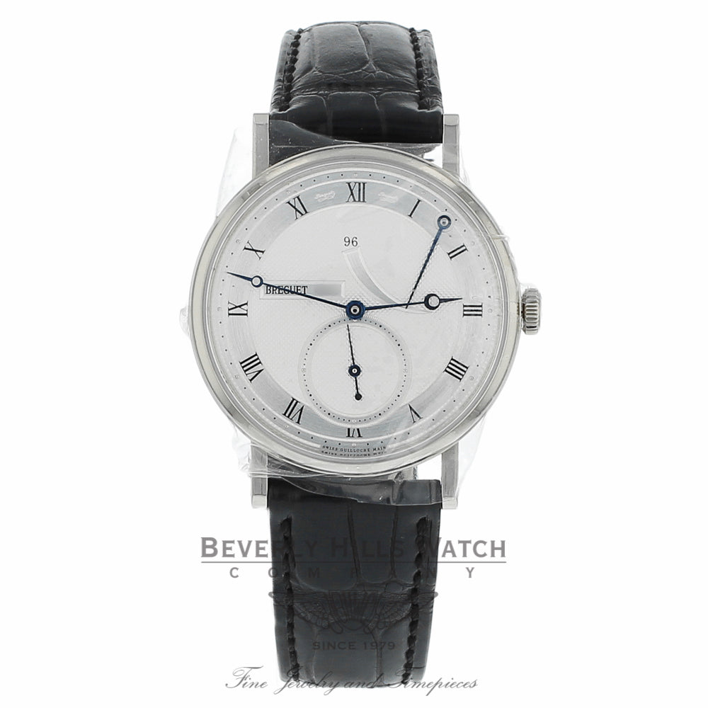 Breguet Classique 38mm White Gold Power Reserve 5277BB/12/9V6 FNR292 - Beverly Hills Watch Company