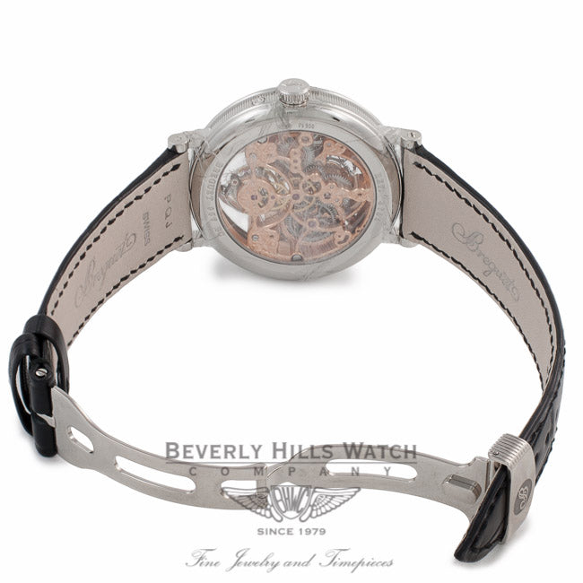 Breguet Classique Tourbillon Perpetual Calendar 40MM Platinum Skeleton Dial 3755PR/1E/9V6 C6XJPL - Beverly Hills Watch Company Watch Store