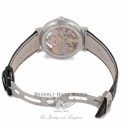 Breguet Classique Tourbillon Perpetual Calendar 40MM Platinum Skeleton Dial 3755PR/1E/9V6 C6XJPL - Beverly Hills Watch Company Watch Store