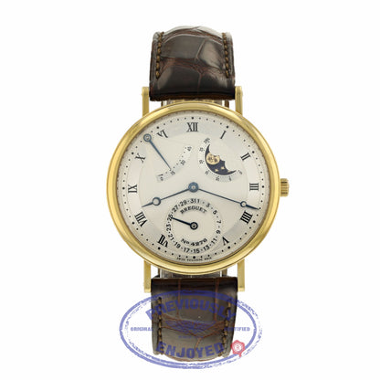 Breguet Classique Power Reserve Moon 36mm Yellow Gold 3137ba/11/986 9ZQUTD
