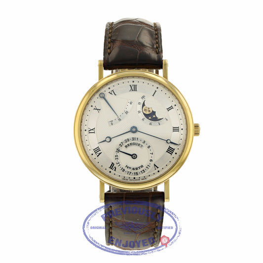 Breguet Classique Power Reserve Moon 36mm Yellow Gold 3137ba/11/986 9ZQUTD