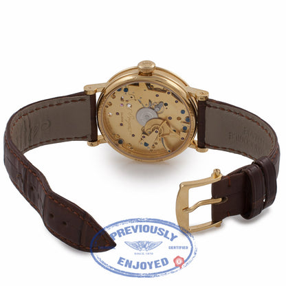 Breguet La Tradition 18k Rose Gold Skeleton Dial Alligator Strap 7027BA/11/9V6 778369 - Beverly Hills Watch Company Watch Store